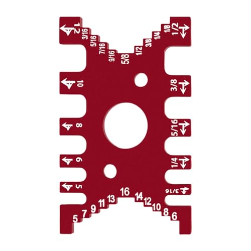 LckCryspho A~jE_ue[WO胋[[ 9.5x5.9cm  ? gbNΉ 5?16mm 鍑Ή 1/16?5/8C` ݖڐ yʂŊCNCHf (bh)