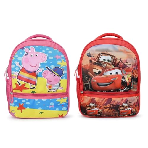Image of Stylbase Waterproof School Bag with lunch bag combo for Boys and Girls Kids Bag with tiffin cover - Backpack Bag for Travelling for 5-7 Years 15 Inches