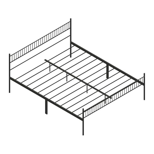 FRANKYSTAR Katla - Estructura de cama doble (metal, 167 x 207 cm)