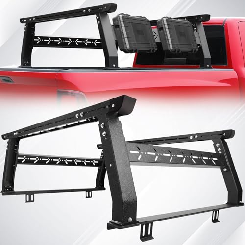 OTHOWE Adjustable Truck Bed Rack for Most Truck, Overland Bed
