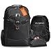 Produktbild EVERKI Business 120 Laptop-Rucksack mit Regenhülle - Extra großes Laptopfach bis 18,4", 40L Kapazität, 180-Grad-Klappdesign, Arbeits- oder Gaming-Laptop-Tasche (EKP120), Schwarz