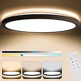 lampara plafon regulable 𝗢𝗯𝘁𝗲𝗻𝗱𝗿𝗮́: 1 * Lámpara de techo negra, 1 * mando a distancia, 1 * manual (incluido en español), 1 * paquete de accesorios. Además, también ofrecemos una garantía de 1 año para el plafón led techo, y un equipo profesional de servicio al cliente brinda asistencia las 24 horas del día.