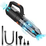 Compressed Air, Pressure Air Duster Blower Computer Vacuum Cleaner Keyboard for Cleaning Dust, Hairs, Crumbs for Computer or Laptop, Replaces Compressed Air Cans