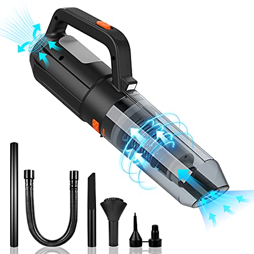 Siiwoll Compressed Air, Pressure Air Duster Blower Computer Vacuum Cleaner Keyboard for Cleaning Dust, Hairs, Crumbs for Computer or Laptop, Replaces Compressed Air Cans