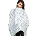 SIMPLY GOOD. Muslin Stillschutz zum Stillen Privatsphäre Babyfütterung Vertuschungsschal Großzügige Größe 33,4 x 27,5 Zoll (graue Igel)