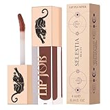 SELESTIA BEAUTY Lip Plumper Gloss – Lip Job – Glossy Finish, Hydrating & Smoothing Formula, 0.14 fl oz (Keep Me Satisfied)