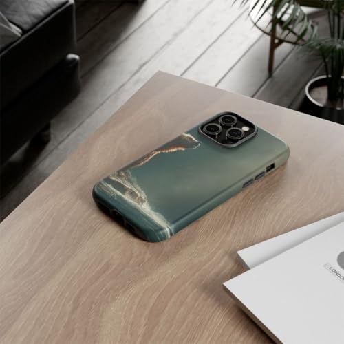 Carcasa iPhone 14 Pro Max resistente mate oso y peces Andriez 4