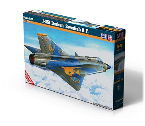 MisterCraft MCD88 1:72 F-35J Draken-Swedish A.F Cover