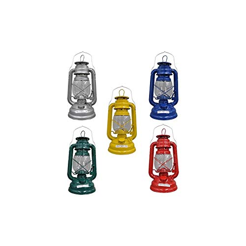 Mistral Srl Lanterna A Petrolio Benzina Grigio Verniciato A Polvere