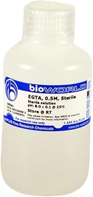 bioWORLD 40520008-1 EGTA, 0.5M, Sterile, (pH 8.0), 50 mL