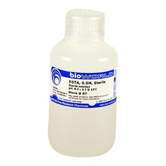bioWORLD 40520008-1 EGTA, 0.5M, Sterile, pH 8.0, 50 mL