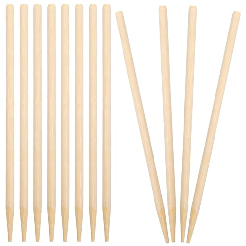 Alpinleux 12 Pcs Wooden Scratch Art Stylus, Craft Sticks, Heavy Duty for DIY Scratch Art Crafts (5.5 Inch)