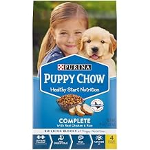 Puppy Chow Purina Dry Puppy Food; Complete with Real Chicken, 4 LB Pack of 2