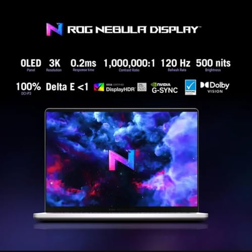 Image of ASUS MUX ROG Zephyrus G14 14 inch OLED 3K 120Hz Gaming Laptop - AMD Ryzen 9 270 - GeForce RTX 5060-Window 11 Home-W /Mouse pad (Window 11 Home, 16GB RAM | 1TB PCIe SSD)