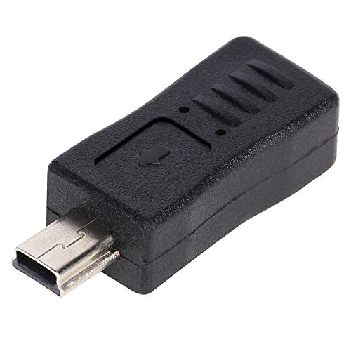 TRIXES Adaptateur Mini USB mâle vers Micro USB Femelle