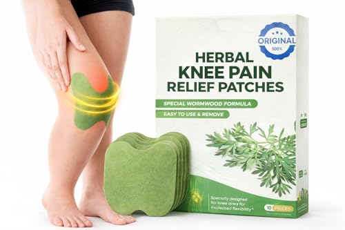 Image of (20 pcs) Herbal Knee Pain Relief Patches Arthritis Inflammation Patch Sticker | Instant Relief from Pain | Joint Pain Relief Products Natural Wormwood Extract Patch for Knee