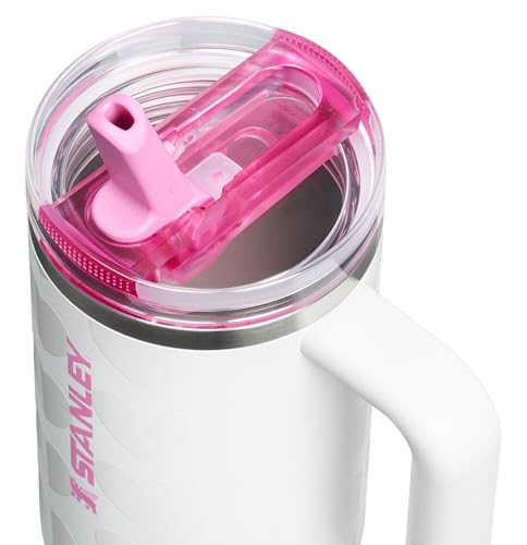 Image of STANLEY Quencher ProTour Flip Straw Tumbler with Leakproof Lid 30 oz | Built-In Straw & Handle | Cupholder Compatible for Travel | Insulated Stainless Steel Cup | BPA-Free | Frost Lovely