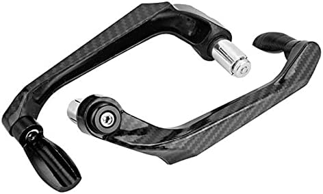 Motorcycle Brake Clutch Protect Lever Guard Handlebar Protector Hand Guard for Motorcycle, Motorbike, Scooters, Electric Cars, Mountain Bikes (Black)