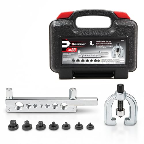 Powerbuilt 9 Piece Double Flaring Tool Set