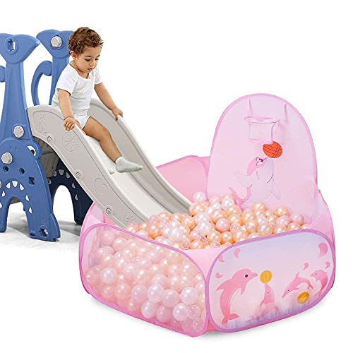 image for GOGOSO Baby Ball Pit Balls - Pack of 100pcs Small Crush Proof Plastic 