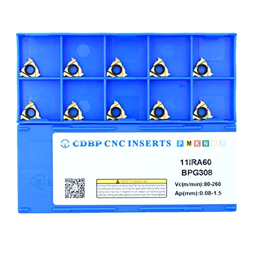 CDBP 11IR A60/11ER A60 CNC-Drehmaschine Wendeschneidplatte aus Hartmetall, 10 Stück Cover