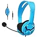 Produktbild AmazonBasics - Gaming-Headset - Kompatibel mit Nintendo Switch, Xbox One, PlayStation 4 und PC, Blau