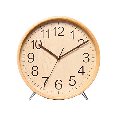 Horloge de chambre XJBTBA pour mur et table de nuit zen