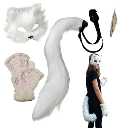Masque facial d'Halloween animal : le coffret cadeau de déguisement parfait