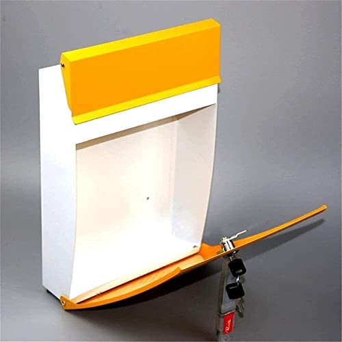 Boîte aux lettres en fer forgé classique extérieure pour maison - 5