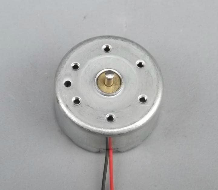 Davitu DC Motor - 200PCS/LOT 300 Motor Small Motor Miniature Permanent Magnet Small Motor 5V DC Solar motor(6.8)