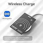 Thin Wallet Tracker, [Apple MFi Certified] Wallet Tracker Card 0.07in Slim Rechargeable Smart Tracking Card Bluetooth Wallets Finder IP68 Waterproof for Purse, Keys, Bags, Passport (iOS Only) - Image 3