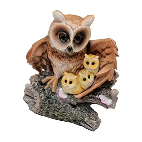 HH Home Hut Solar Owl Garden Decoration Cover