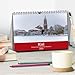 Kiel – Maritime Flair in the Change of Seasons (Desk Calendar 2026 DIN A5 Landscape), CALVENDO Monthly Calendar: Kiel Fjord - Ships, Harbour and City Life