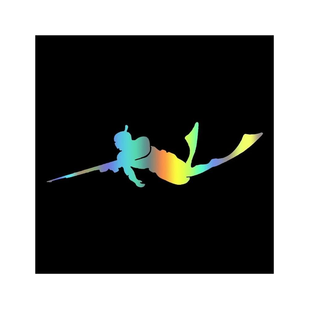 Cut Vinyl Decal Car Sticker Waterproof Auto Decors On Car Body Bumper Rear Window Laptop(Laser)