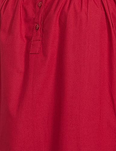 Image of Amazon Brand - Eden & Ivy Women's Cotton Knee Length Sleeveless Nighty