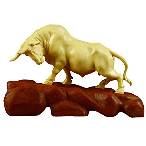 Figurine bœuf Feng Shui en bois pour sublimer le salon de votre nouvelle maison