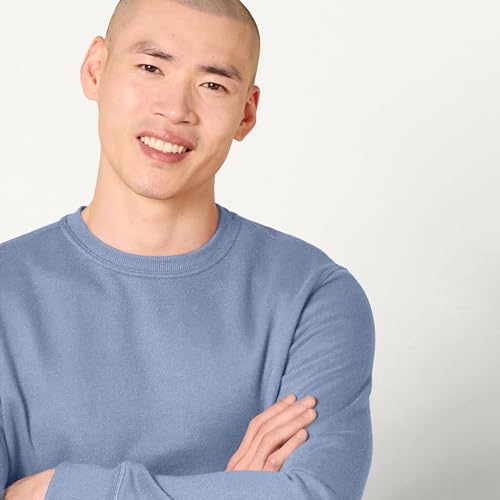 Image of Amazon Essentials Men's Crewneck Fleece Sweatshirt with Ribbing (Available in Big & Tall)