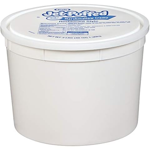 Jet-Puffed Marshmallow Creme Spread Bulk ( 3lb Pails Pack of 6) Cover