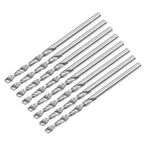 QUARKZMAN Hartmetall-Spiralbohrer, 2mm, 8 Stück