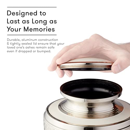 Fedmax Urnas para cinzas adulto masculino ou feminino – Urnas de cremação funerária e memorial para