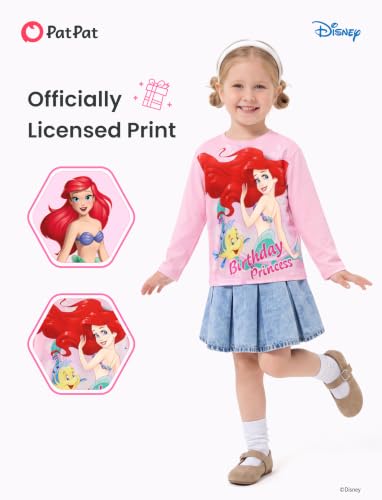 Image of Disney Kids Birthday Shirts 2-9Y, Cute Graphic Tees, Birthday Party Outfit