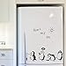 Havea Niza Día Animales Lindos Pingüino Refrigerador Pegatina Nevera Cocina Nevera Pegatinas de Pared Arte Para La Decoración Casera 2018