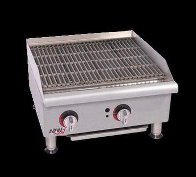 APW Wyott GCB-18I 18" Stainless Steel Charbroiler, Gas, Countertop 60,000 BTU