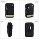 Handytasche Umhängen Gürteltasche, Blocker Umhängetasche Tasche Unisex/Männer/Damen/Kinder, Multifunktionale Outdoor Sport Hüfttasche mit Klein Karabinerhaken für iPhone Samsung Galaxy Huawei HTC