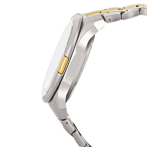 Image of Casio EDifice EFR-539SG-7AVUDF White Analog Dial Dual Tone Stainless Steel Band Men's Watch Chronograph 100M Water Resistant EX189