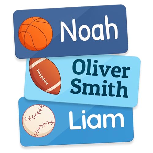 TagBuddy® Personalized Daycare Name Labels for Kids [140pcs] - Waterproof