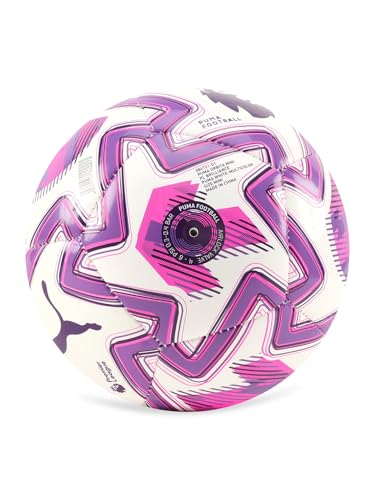 Image of PUMA , Unisex, Orbita Mini PL Brilliance, White-multicolor, Mini, (8472101)