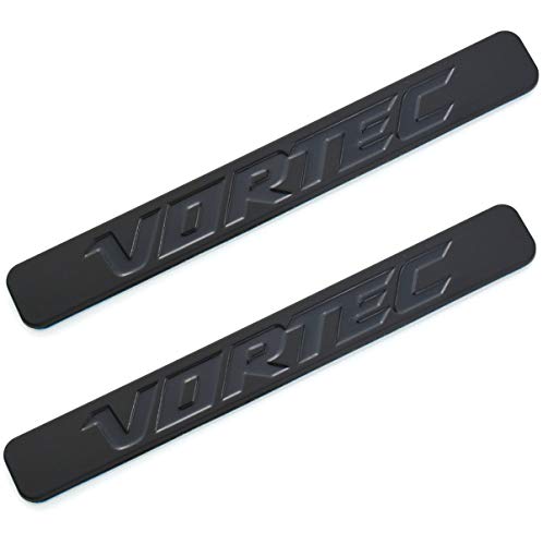 Insignias Vortec negras de alta durabilidad para portón de Chevrolet Silverado y GMC Sierra