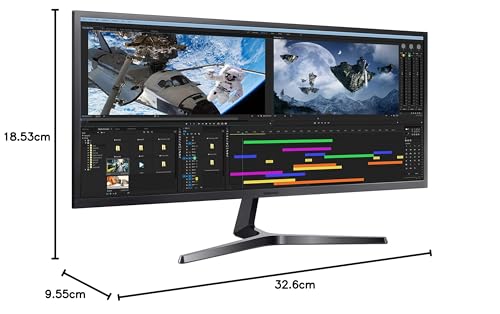 Samsung LS34J550WQNXZA 75Hz Refresh, Wqhd Computer Monitor thumb #4
