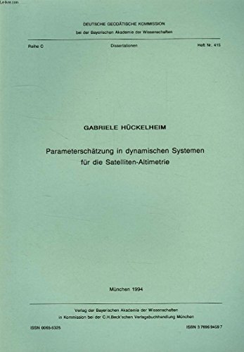 Parameterschätzung in dynamischen Systemen für die Satelliten-Altimetrie